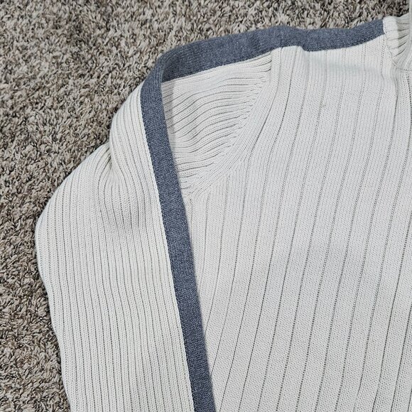 Mens American Rag sweater - cream & gray - XL - Picture 5 of 6